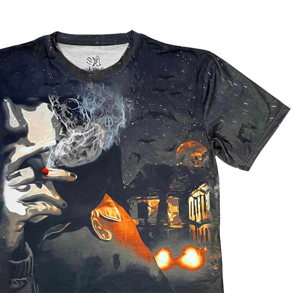 Lil Peep Live Forever Custom All-Over Tee detail image 3