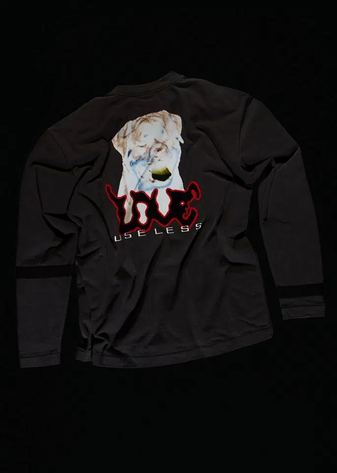 Sad Boys SBG LS 002 (GREY) detail image 2