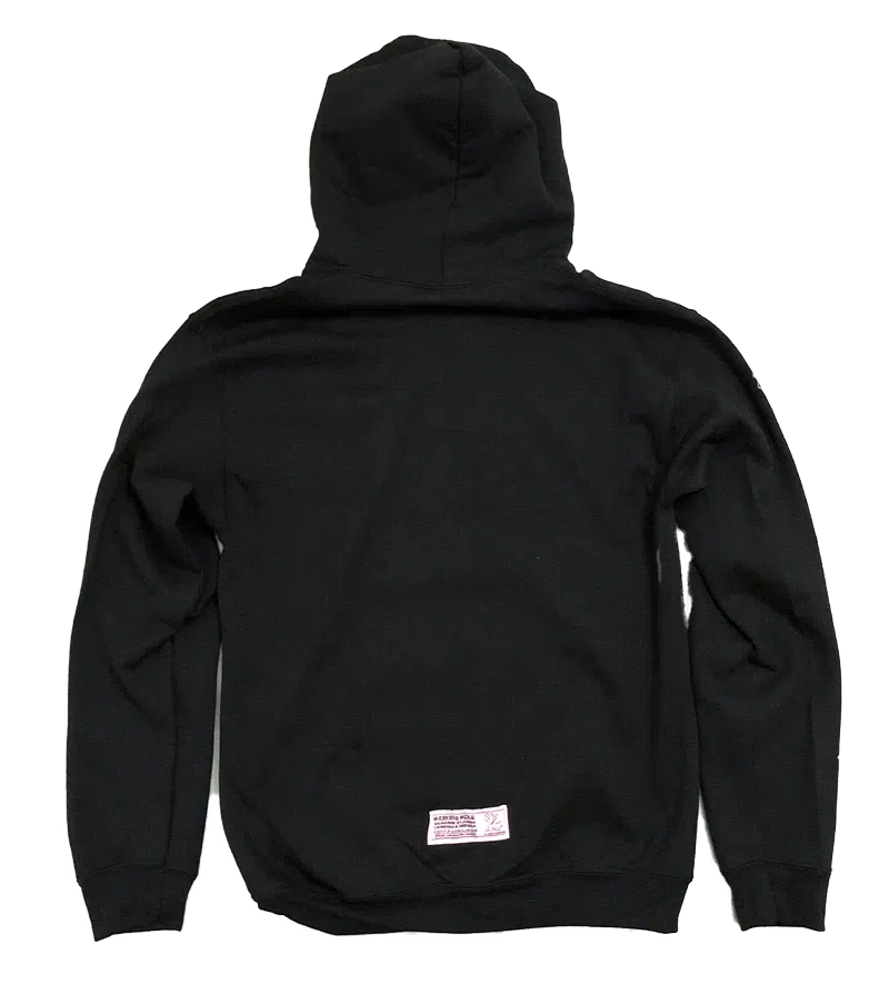 Lil Peep 11-1 Reflective Ink Black Hoodie detail image 2