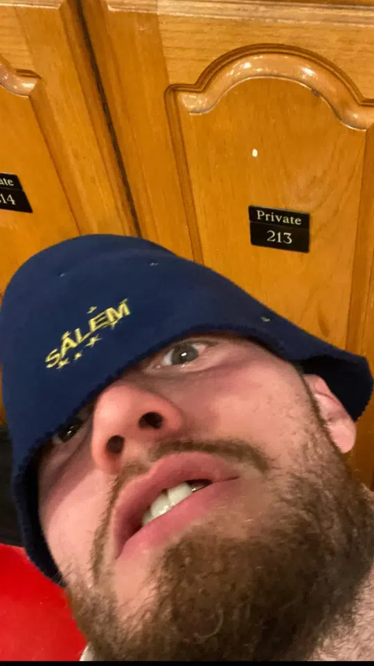 SALEM Sauna Hat (Stars / Blue) detail image 2