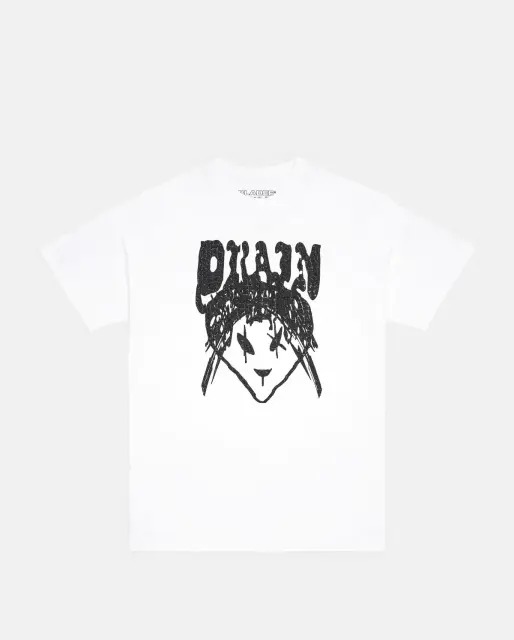 Drain / Strawberry Alien Tee (White/Black) (EU)