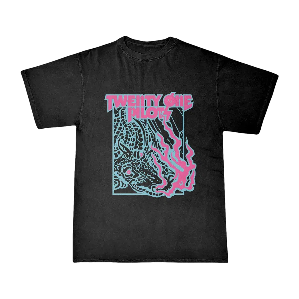 Twenty One Pilots Trash Flames Band T-Shirt
