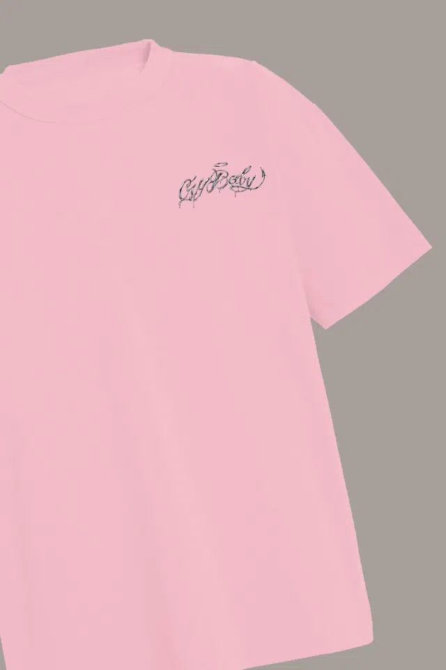 Lil Peep Crybaby Tee (Pink) detail image 3