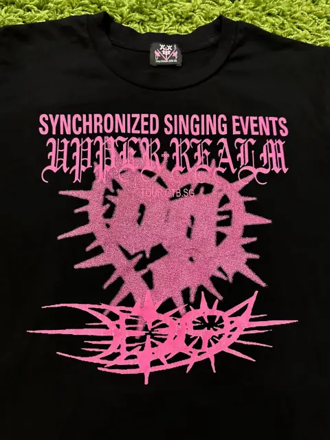 Drain Gang Upper Realm Tee (Black) detail image 3