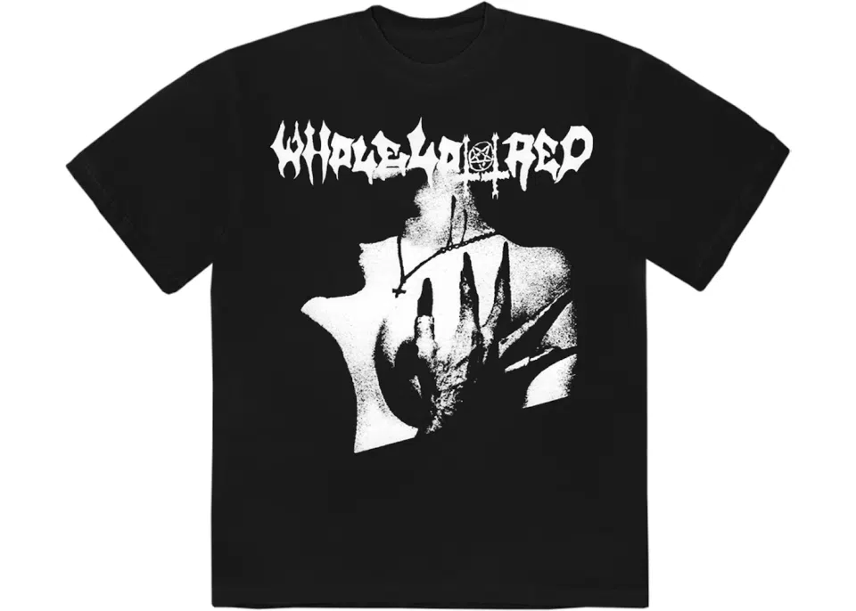 Whole Lotta Red Sympathy for the Vampire Tee — Black