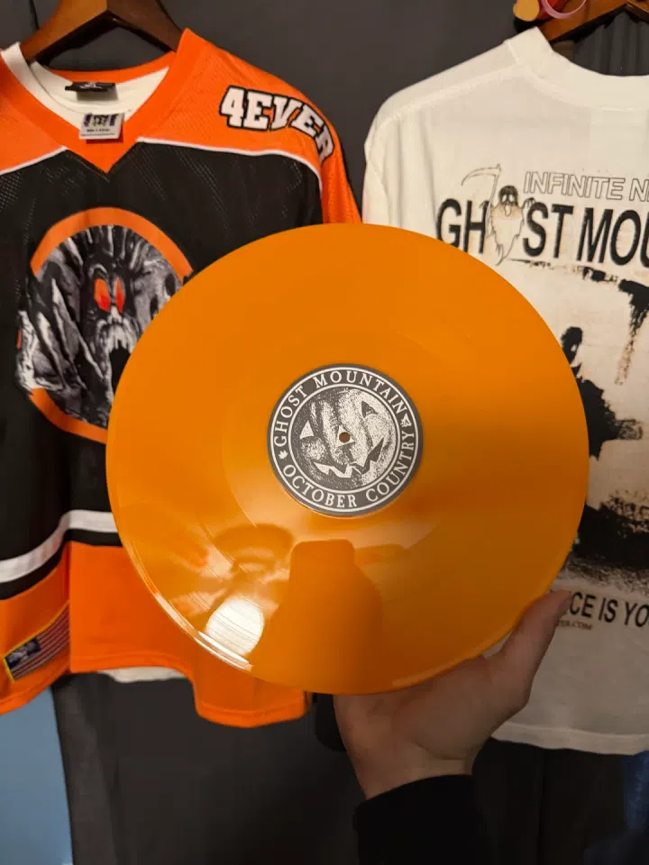 Ghost Mountain October Country Vinyl (Orange) detail image 2