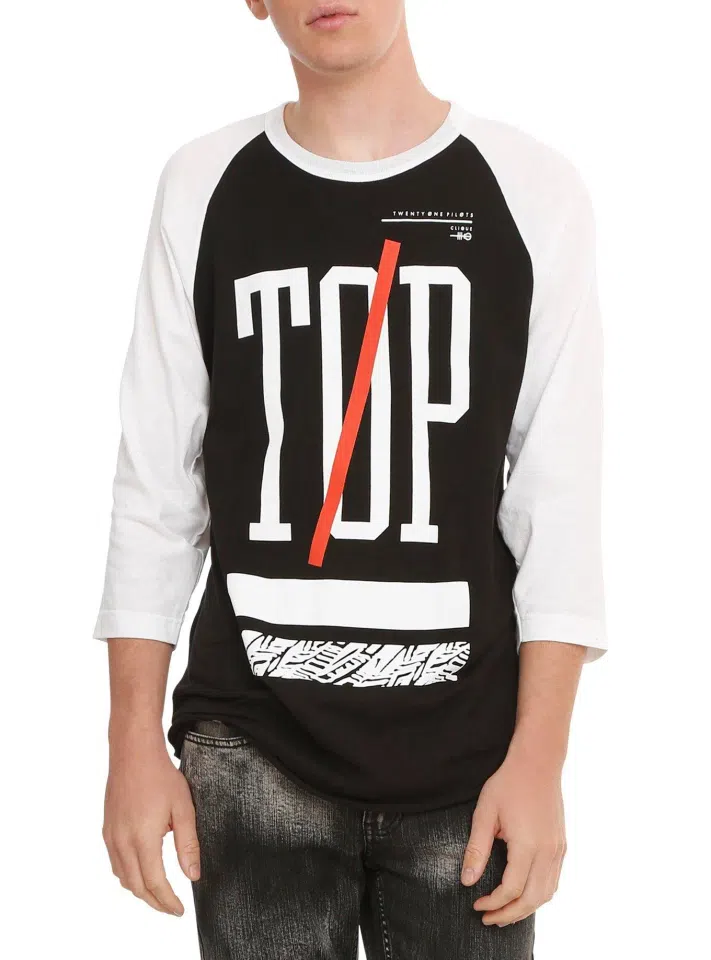 Twenty One Pilots 3/4 Sleeve Shirt detail image 2