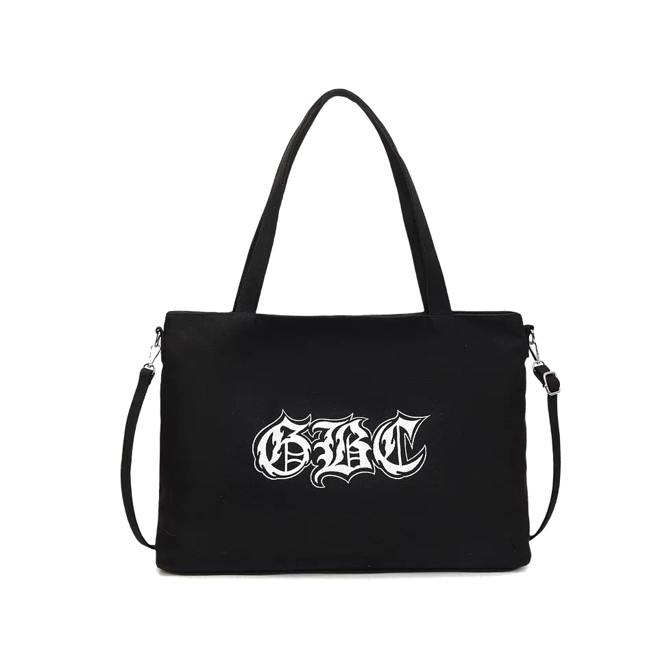 Wicca Phase Springs Eternal Embroidered Logo Heavyweight Canvas Utility Bag detail image 3