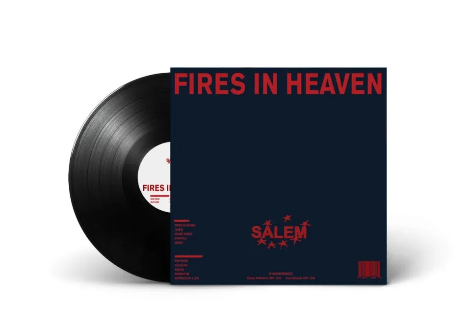 SALEM Fires In Heaven Vinyl (Black) detail image 2