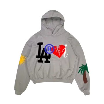The Kid LAROI Laroi Family Hoodie Grey