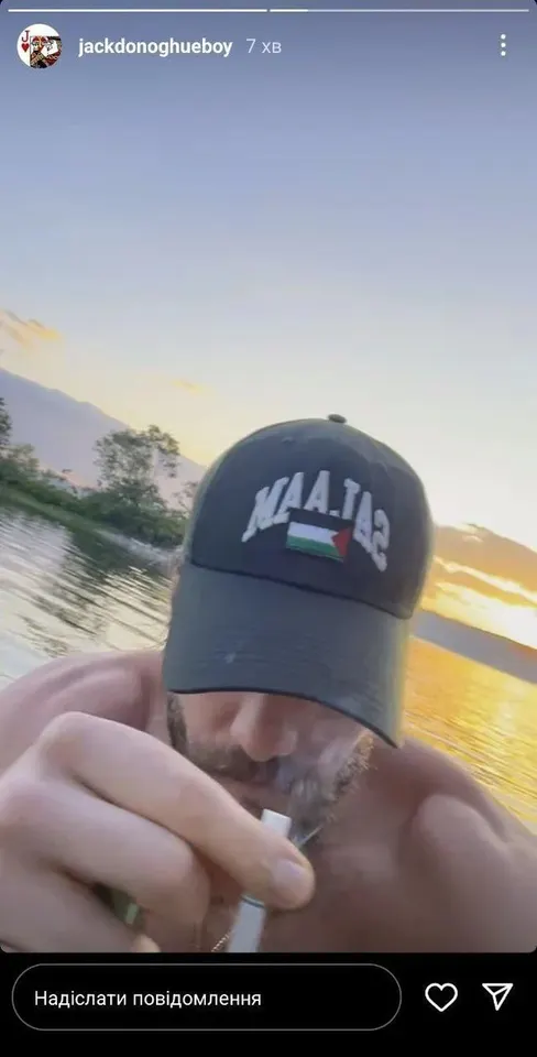 SALEM Flag Hat (Black / Palestine / Salaam) detail image 2