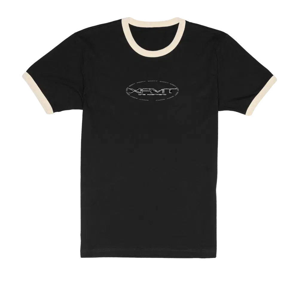 xperiment global ringer t shirt (Black)