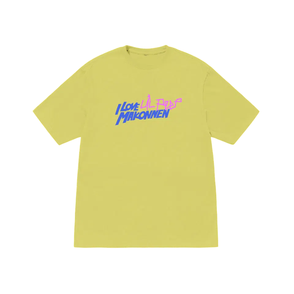 Lil Peep x ILoveMakonnen - DIAMONDS Yellow T-Shirt