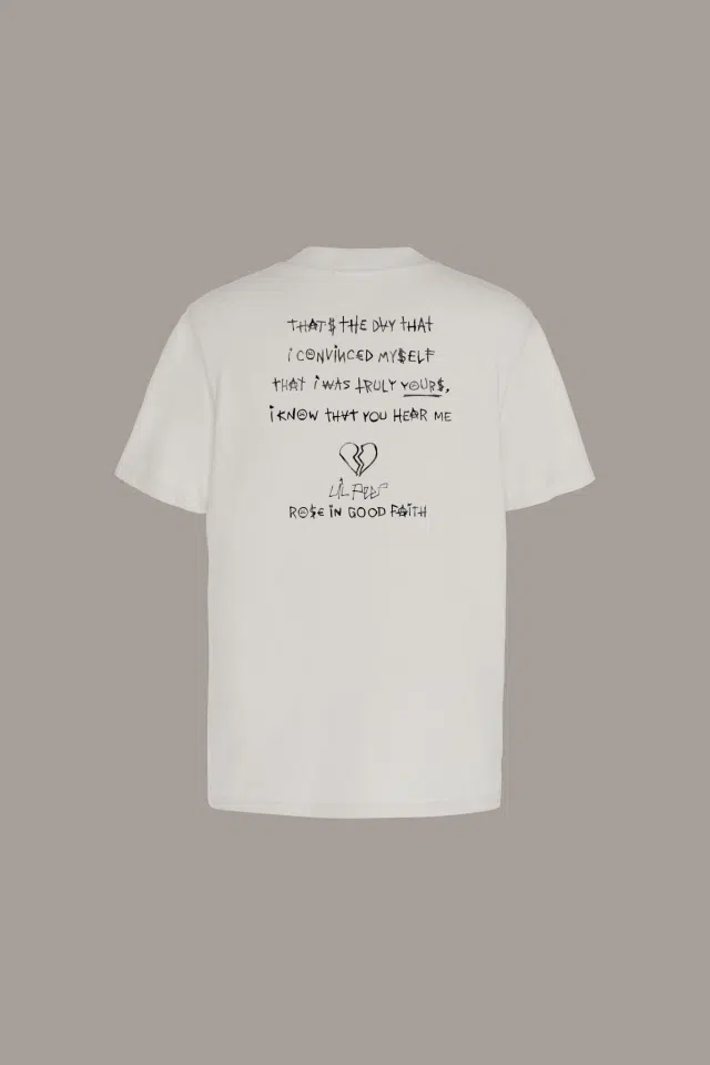 Lil Peep Light Brightside Tee (Vintage White) detail image 2