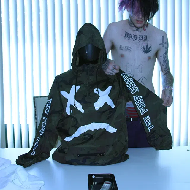 Lil Peep Peep Show Wind Breaker Jacket (Third Edition) detail image 3