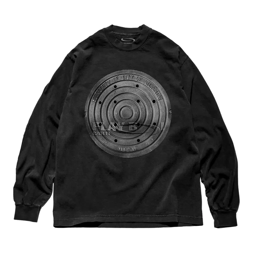 Playboi Carti I AM MUSIC Manhole Cover Long Sleeve primary image