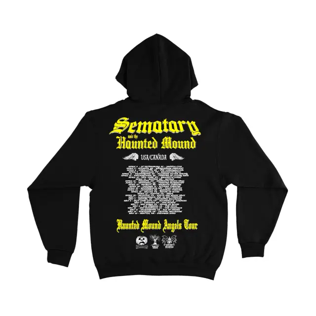 I Saw Angels Haunted Mound Tour Hoodie detail image 2
