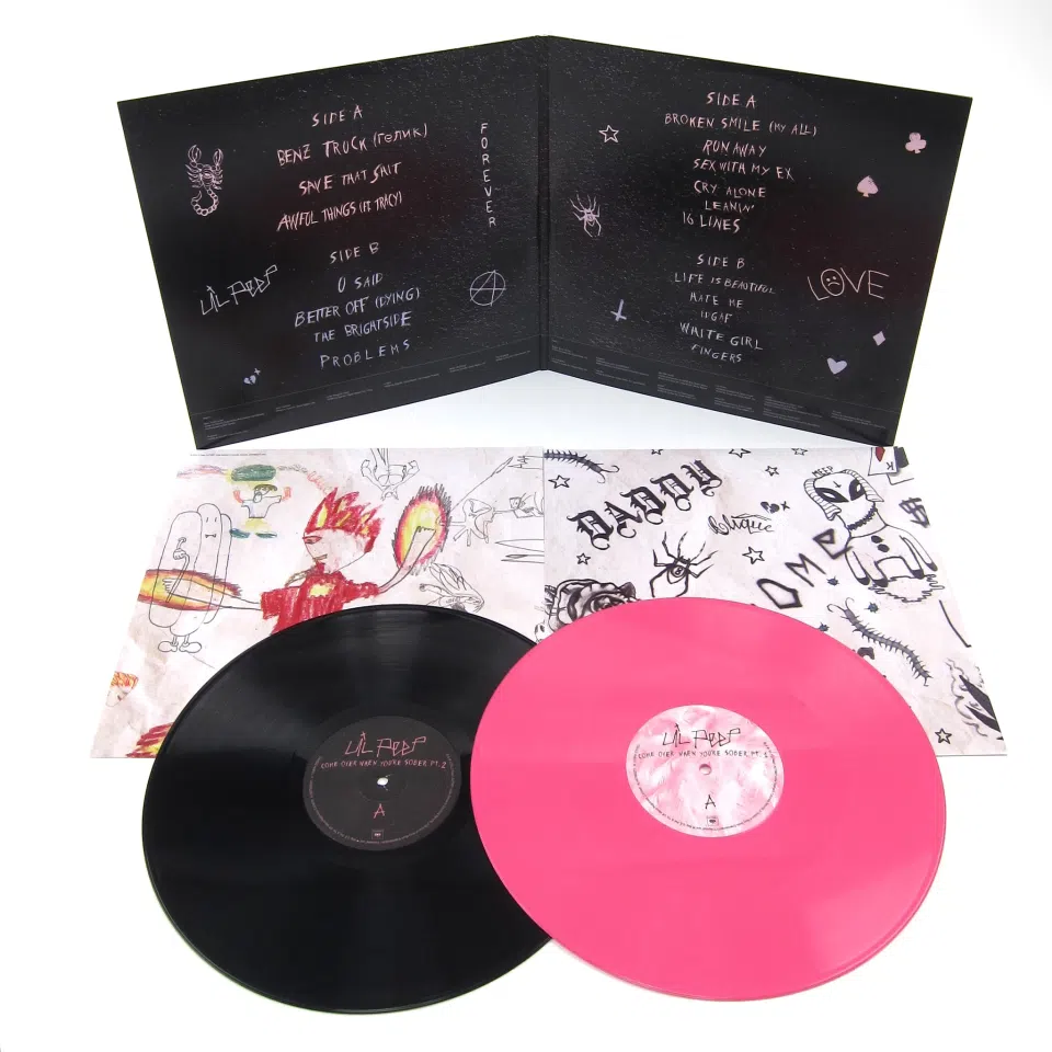 Come Over When You're Sober, Pt. 1 & Pt. 2 Deluxe 2LP (Pink/Black)