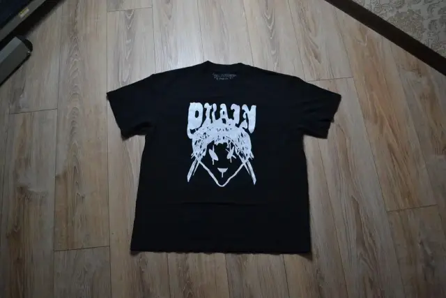 Drain Gang Drain / Strawberry Alien Tee (Black/White) (US) primary image