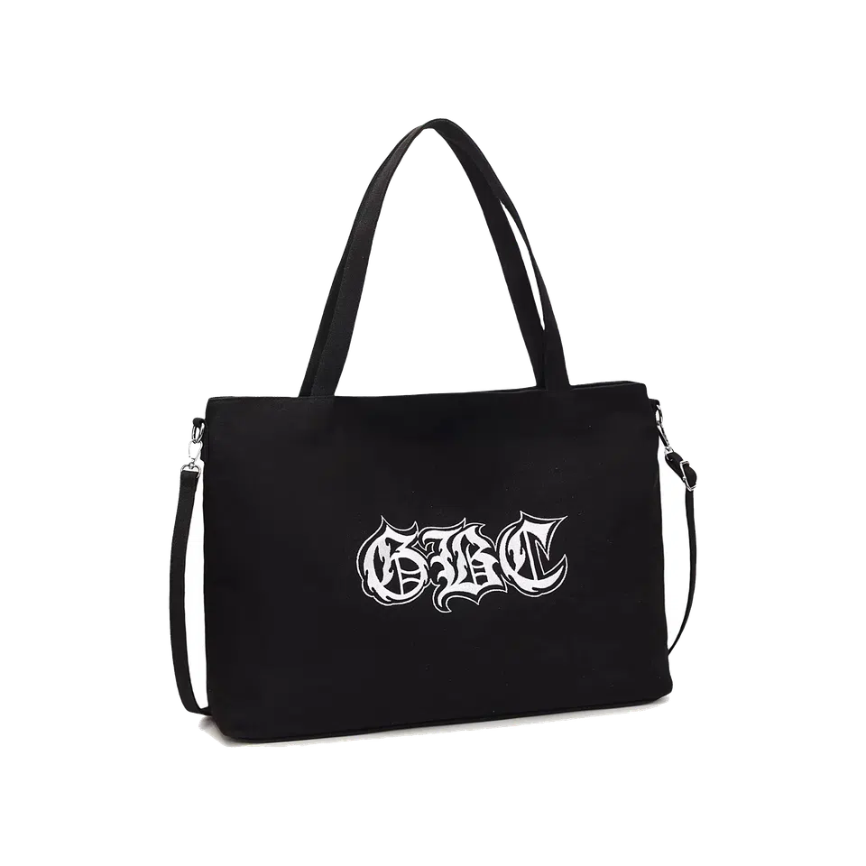 Wicca Phase Springs Eternal Embroidered Logo Heavyweight Canvas Utility Bag detail image 2