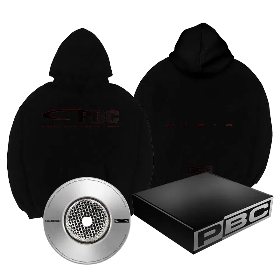 Red Outline PBC Logo Hoodie Box Set
