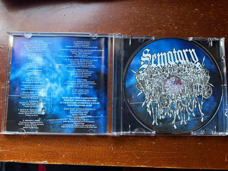 Sematary Bloody Angel CD detail image 5
