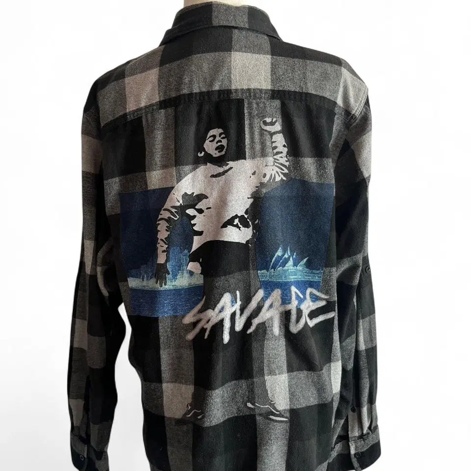 The Kid LAROI TRAGIC FLANNEL detail image 2
