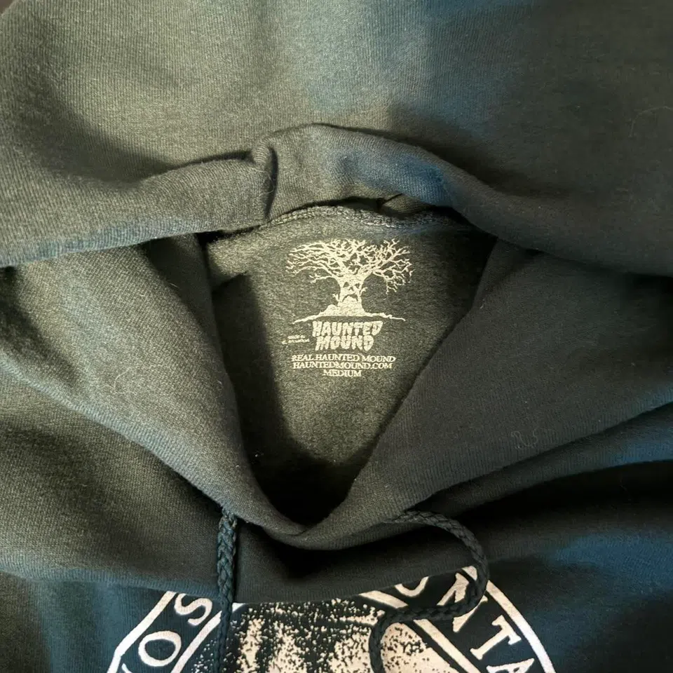 Ghost Mountain Seal Hoodie (Green) detail image 5