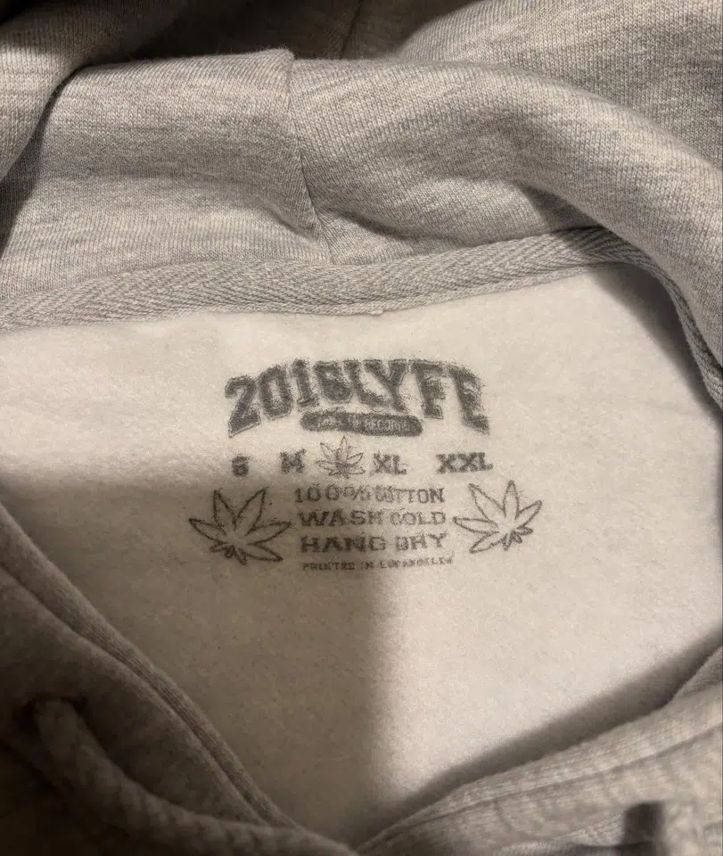 2016LYFE Oval Peak Tour Hoodie (Grey) detail image 4