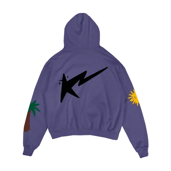 The Kid LAROI Laroi Family Hoodie Purple detail image 2