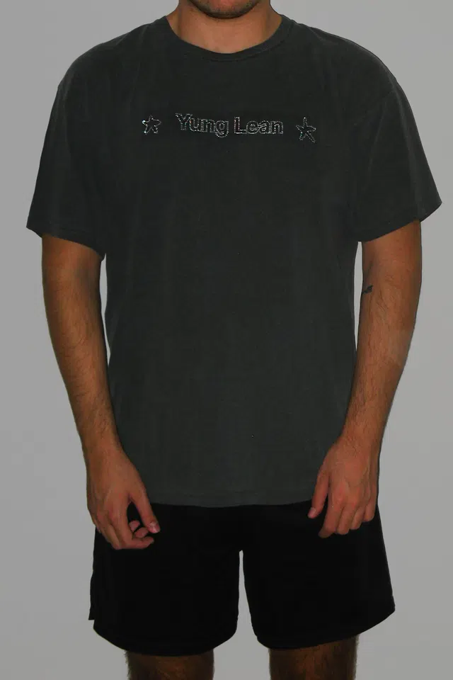 Yung Lean Starz T-Shirt (Washed Black) detail image 2