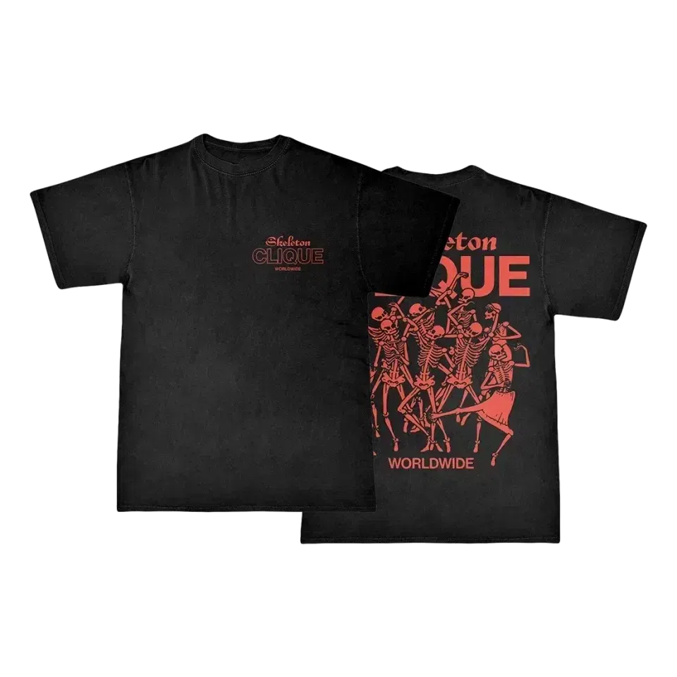 Skeleton Clique Dance T-Shirt
