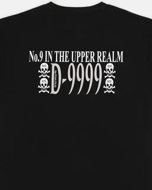 Drain Gang Chaos / World Tour Tee (Black) (US) detail image 4