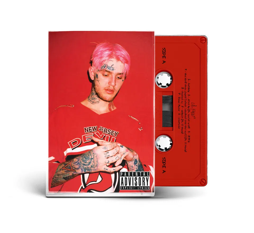 Lil Peep HELLBOY Cassette - Red detail image 2