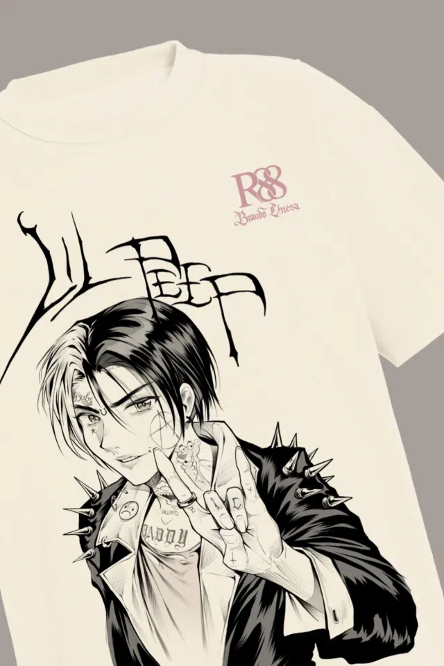 Lil Peep Forever Tee (White) detail image 3