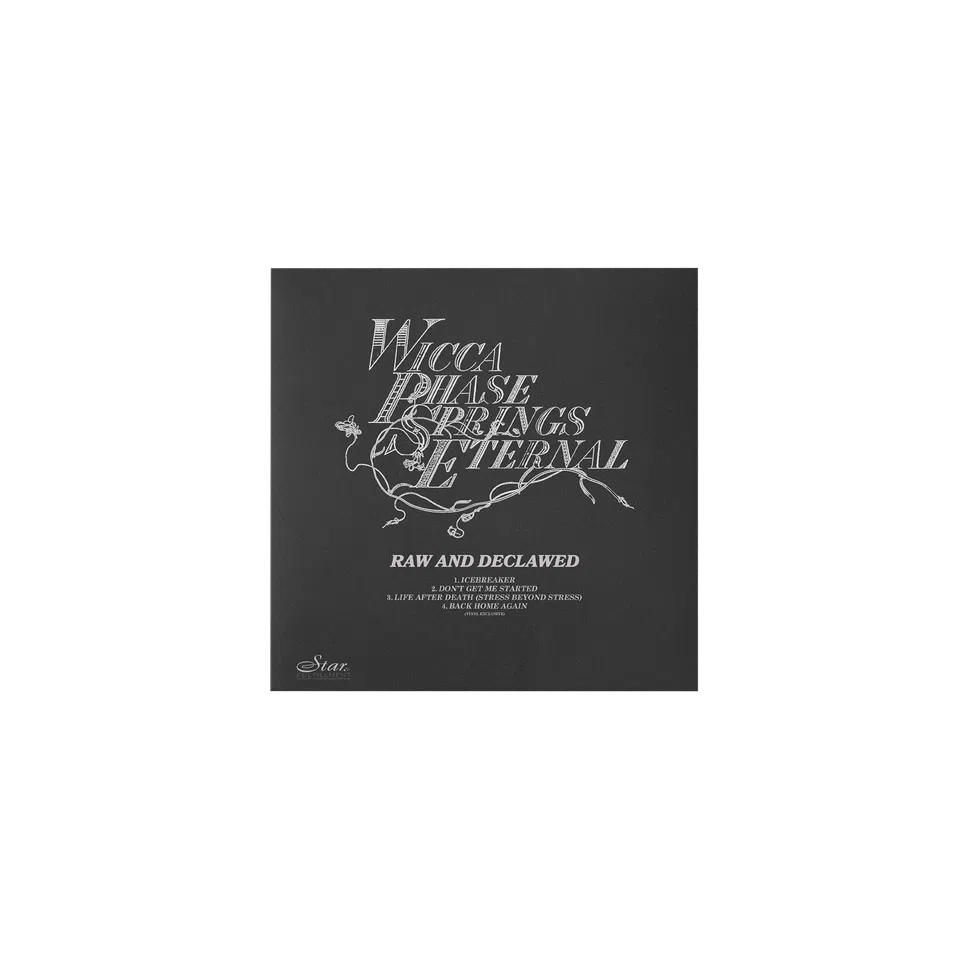 Wicca Phase Springs Eternal Raw and Declawed 7-Inch EP (Star Fulfillment Pressing) detail image 2