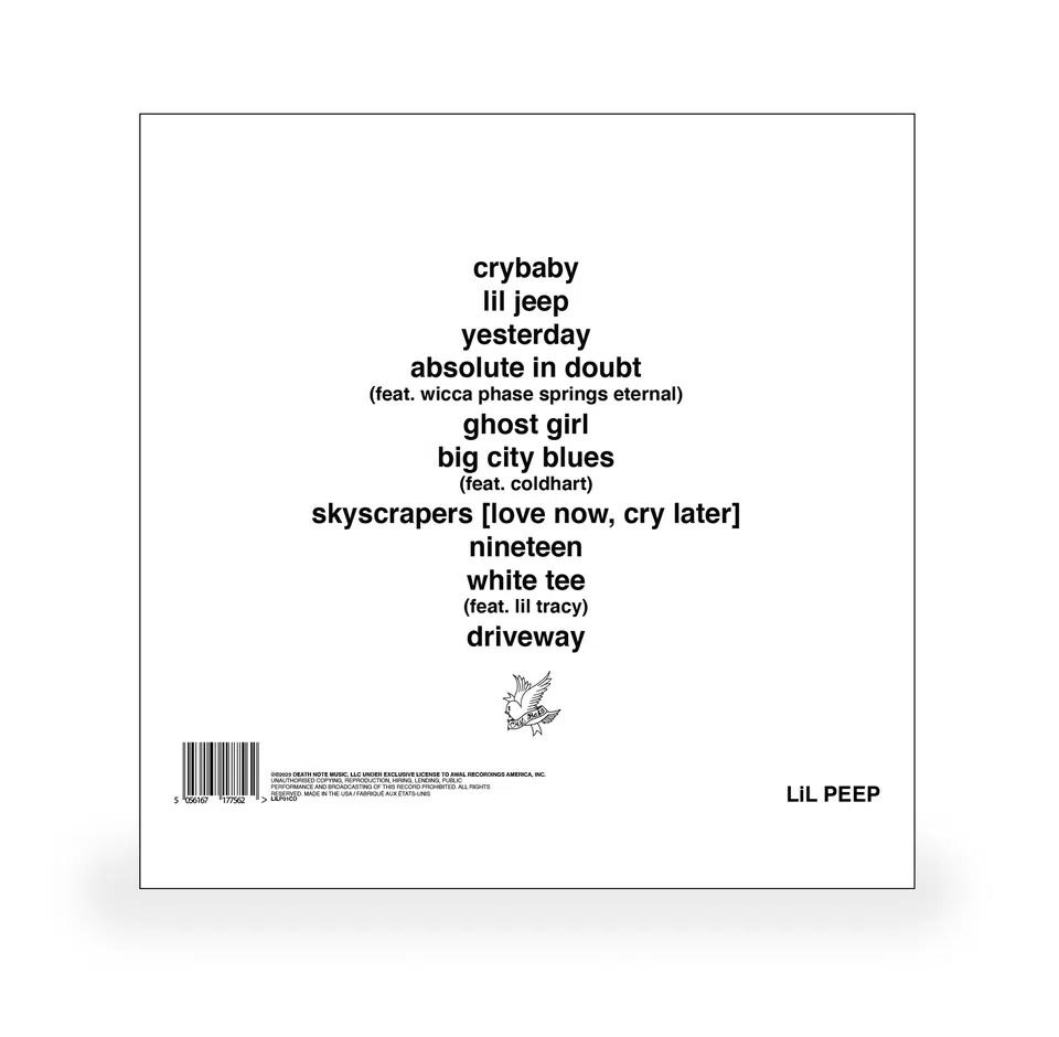 Lil Peep Crybaby CD detail image 2