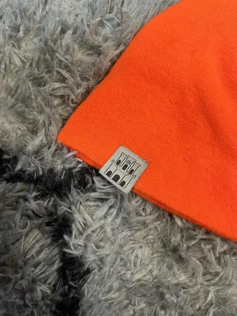 Drain Gang Trash Island Beanie (Orange) detail image 3