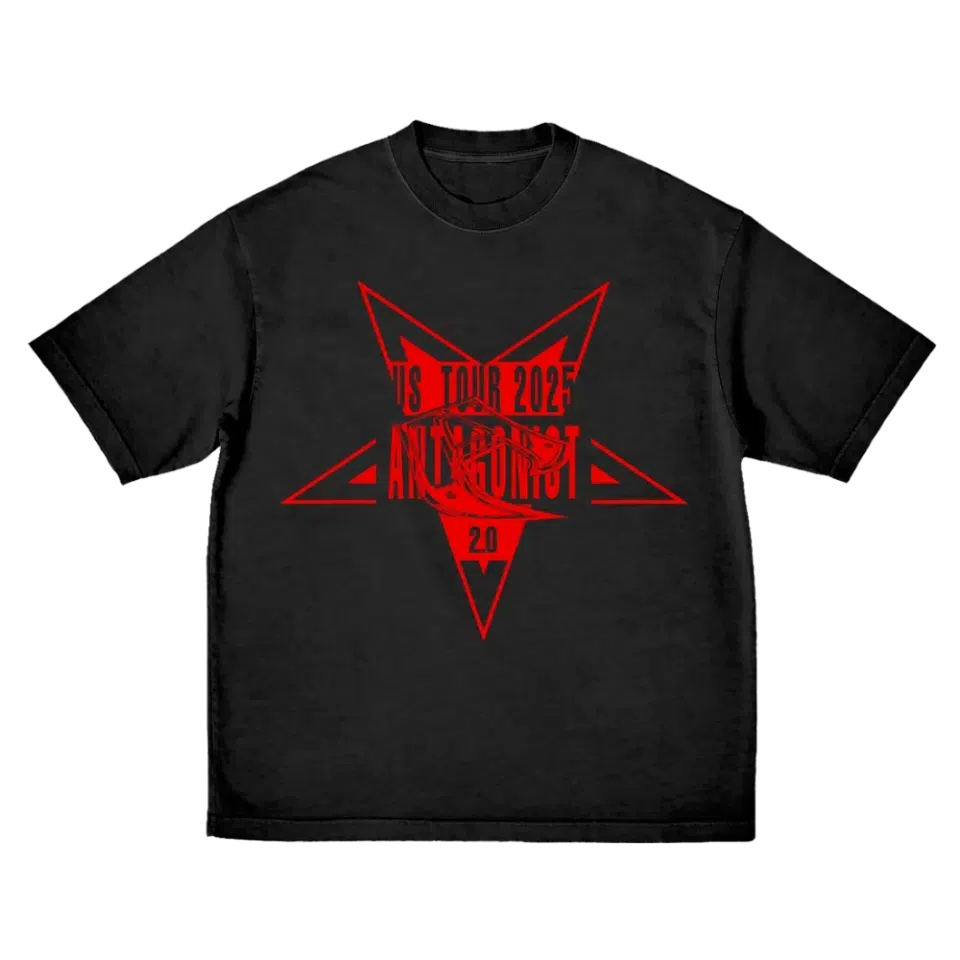 Playboi Carti Antagonist Tour 2.0 Star T-Shirt primary image
