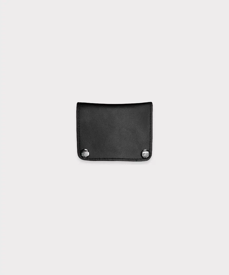 G59 Skull Hardware Leather Wallet (Black)