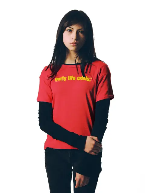 Nettspend ELC Wordmark Tee (Red) detail image 2