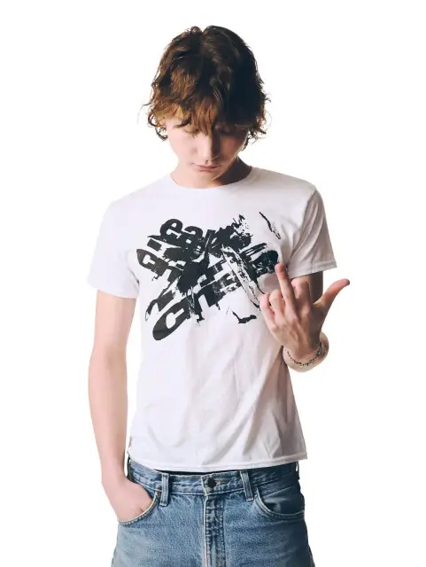 Nettspend Painter Tee (White) detail image 2