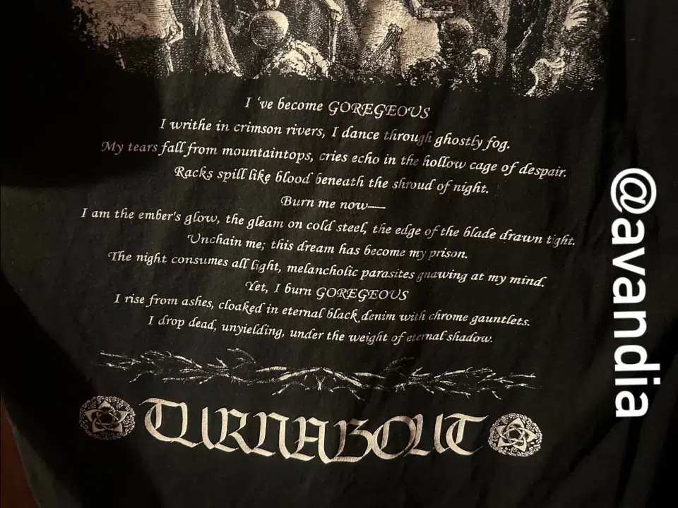 DEADBODYPOSSE Goregeous Tee: item from @avandia personal collection