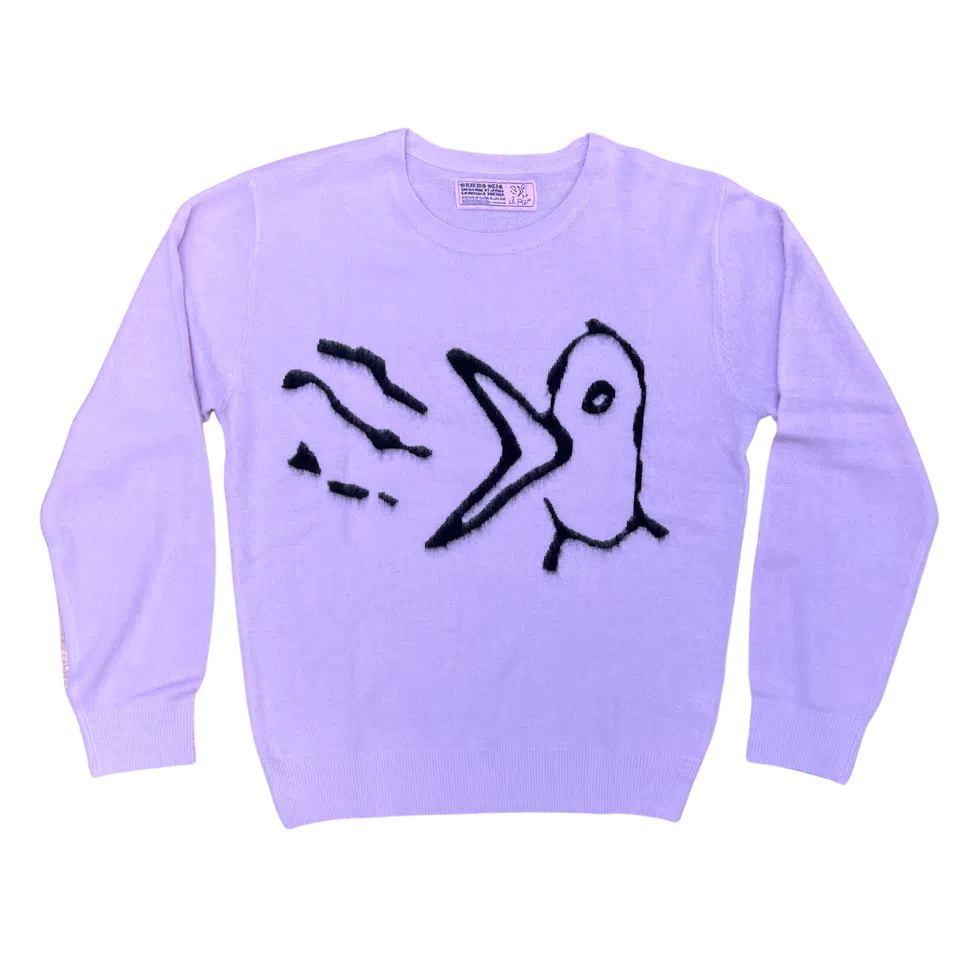 Lil Peep Bird Design Sweater