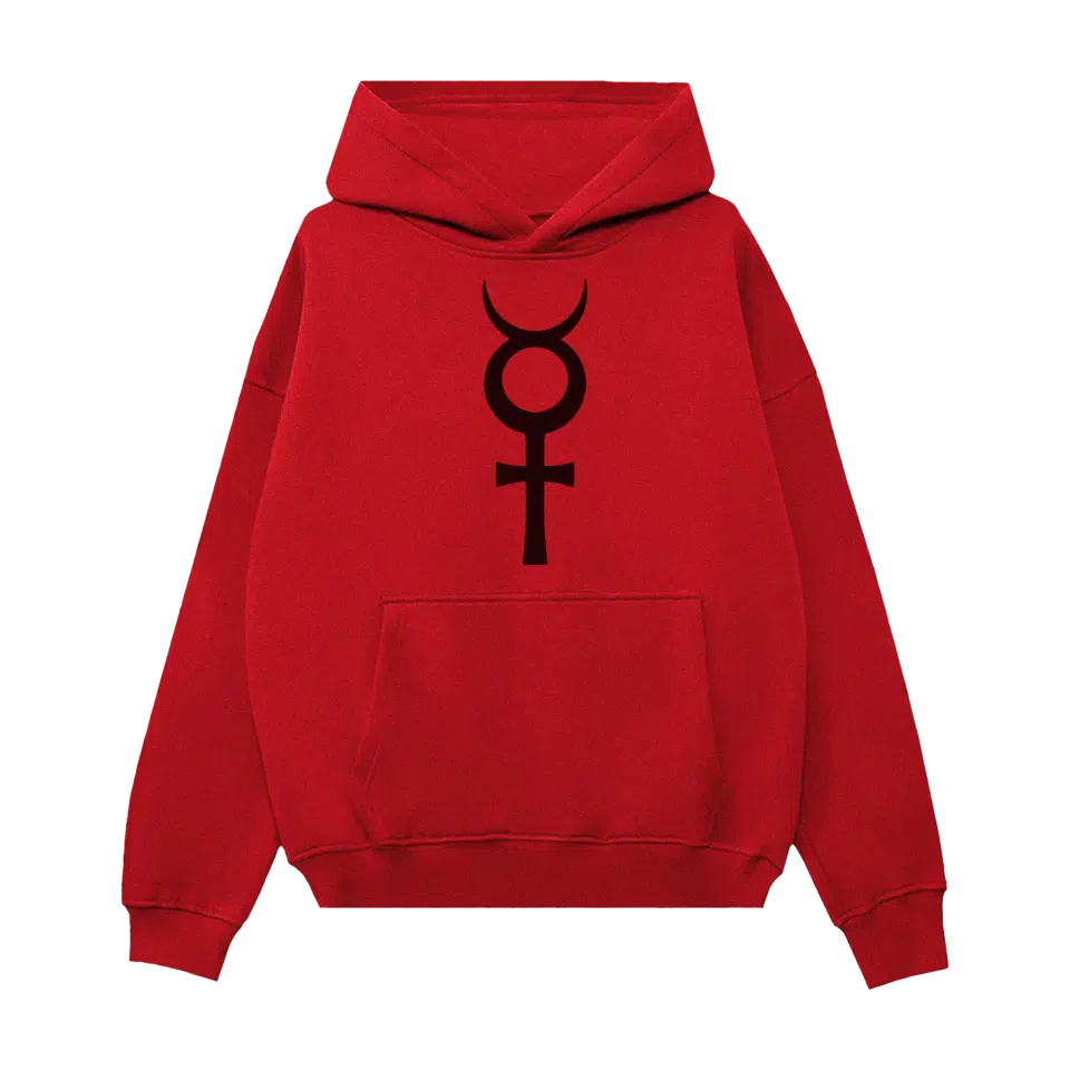 Red Logo Hoodie