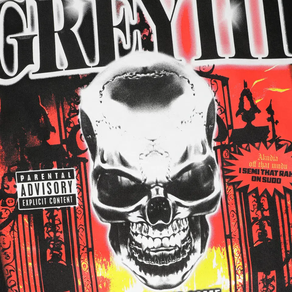 G59 Records G59 Grey III Tee (Black) detail image 2