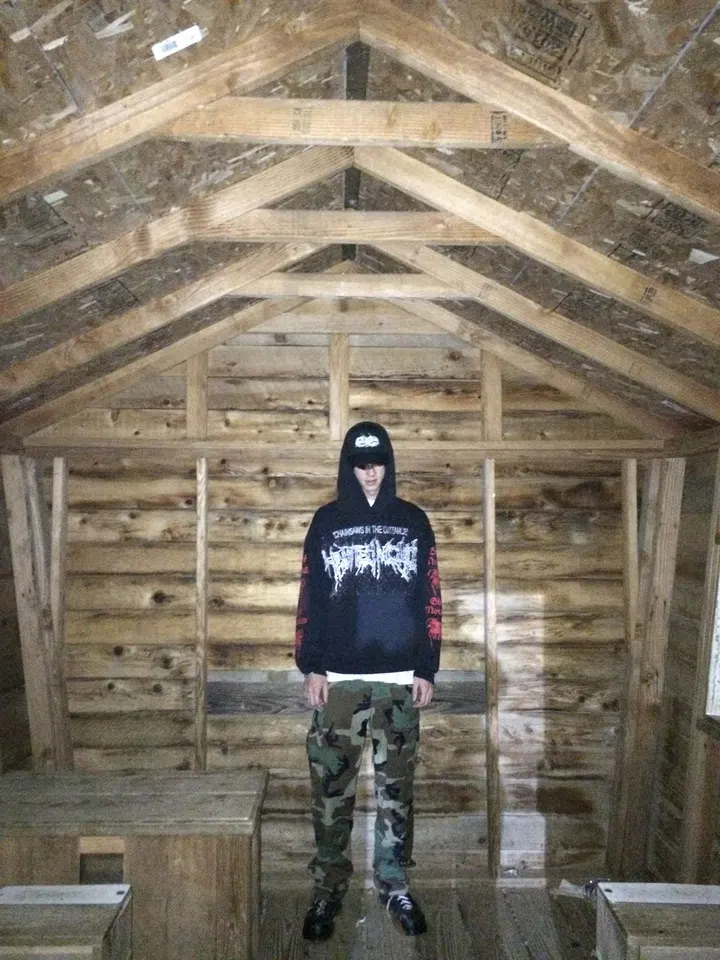 Ghost Mountain Chainsaws In The Distance Hoodie (Black) detail image 4
