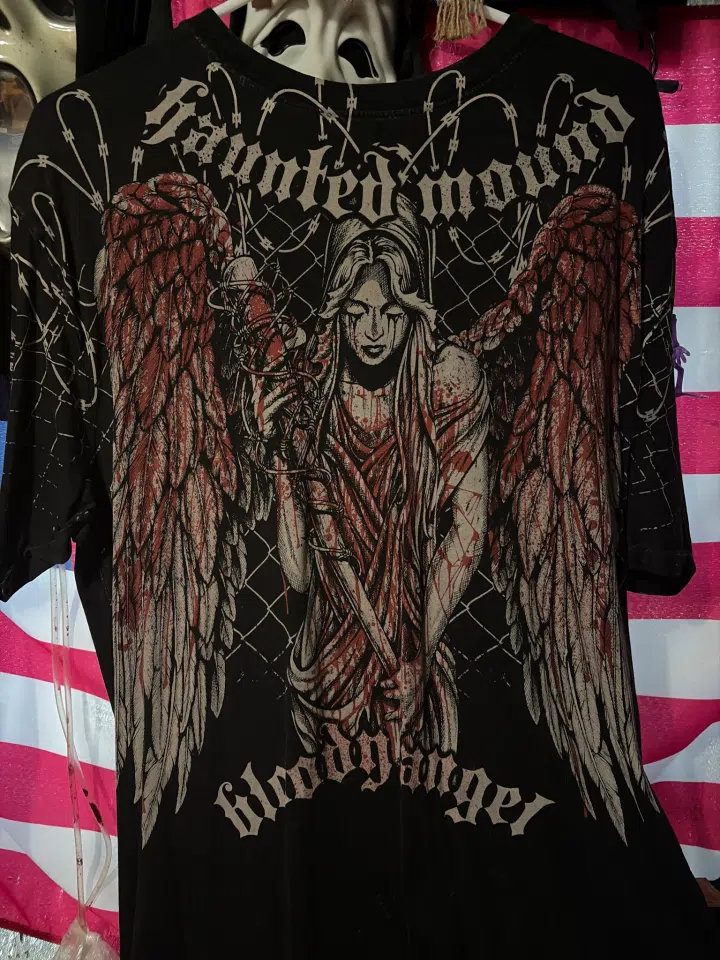 Haunted Mound Affliction Hm Bloody Angel Tee detail image 3