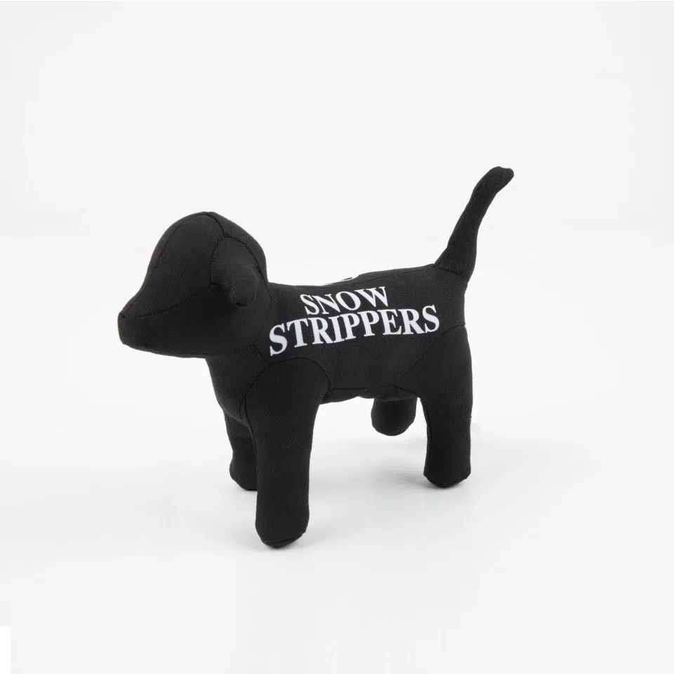 Snow Strippers Dog Plushy detail image 4