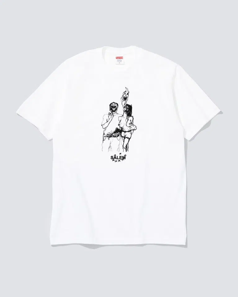 Supreme/SALEM Tee (White) primary image